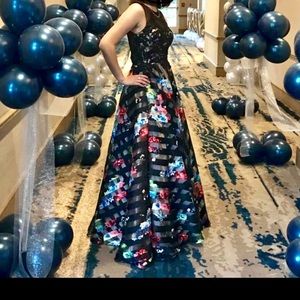 Unique and one of a kind prom dress